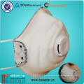 Disposable industry respiratory mask with valve